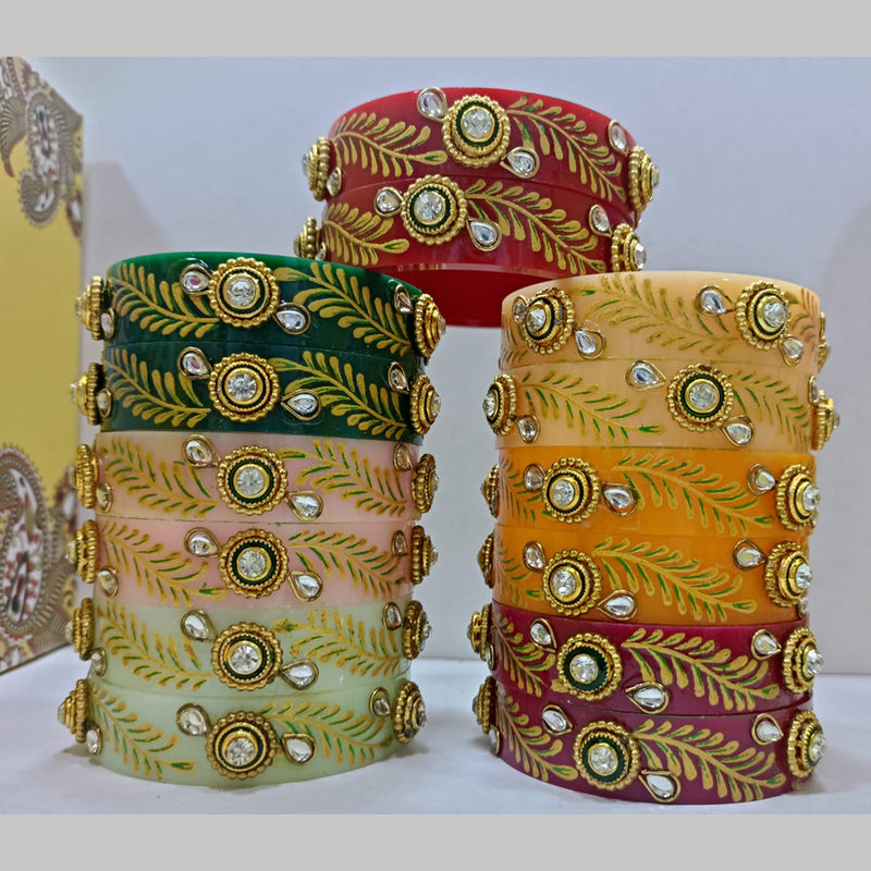 Pooja Bangles Acrylic Bangles Set