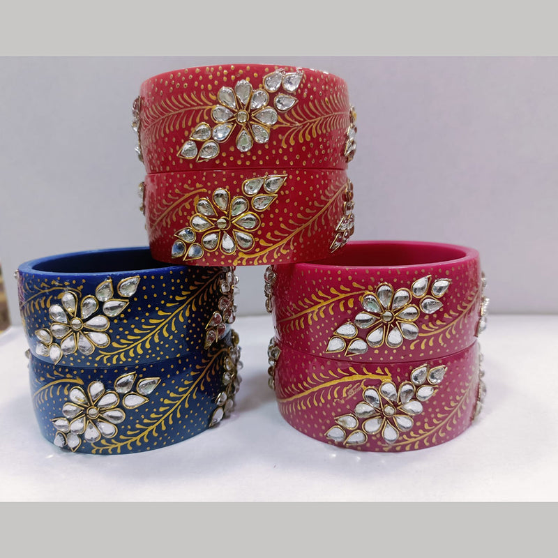 Pooja Bangles Acrylic Bangles Set