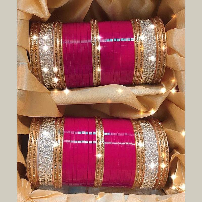 Pooja Bangles Gold Plated Bangles Set