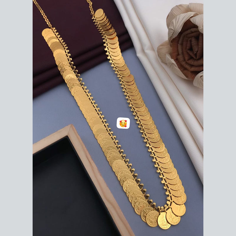 Pooja Bangles Gold Plated Long Necklace