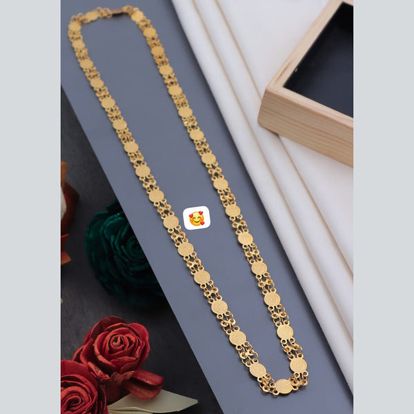 Pooja Bangles Gold Plated Long Necklace