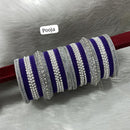 Pooja Bangles Silver Plated Bangle Set