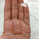 Pooja Bangles Rose Gold Plated Chain