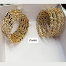 Pooja Bangles Gold Plated Bangles Set