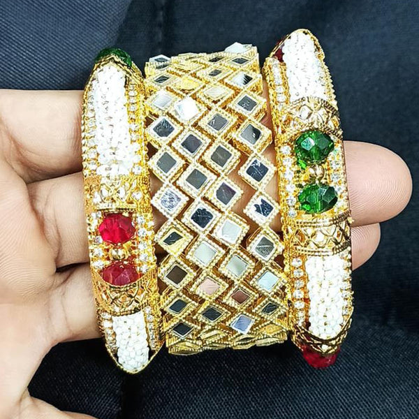 Pooja Bangles Gold Plated Bangles Set