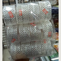Pooja Bangles Silver Plated Bangles Set