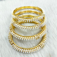 Pooja Bangles Gold Plated Bangles Set