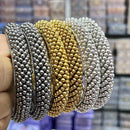 Pooja Bangles Oxidised Bangles Combo Set