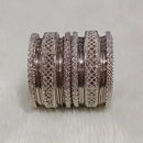 Pooja Bangles Silver Plated Bangles Set