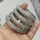 Pooja Bangles Oxidised Plated Bangles Set