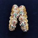 Pooja Bangles Gold Plated Meenakari Bangle Set