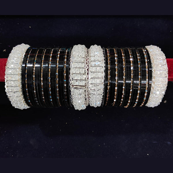 Pooja Bangles Silver Plated Bangle Set