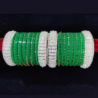 Pooja Bangles Silver Plated Bangle Set