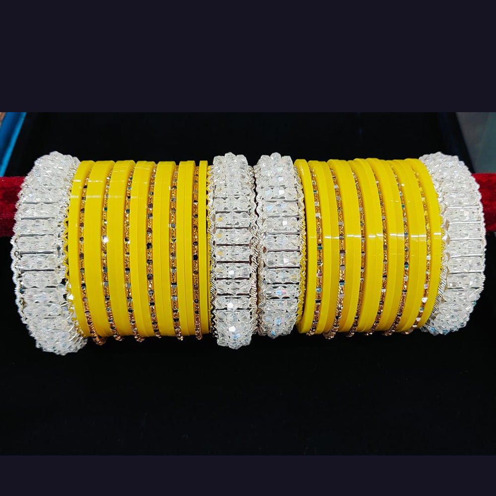 Pooja Bangles Silver Plated Bangle Set