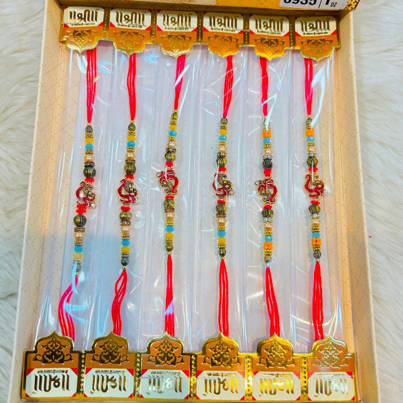 Pooja Bangles Rakhi Combo