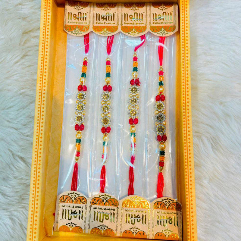 Pooja Bangles Rakhi Combo