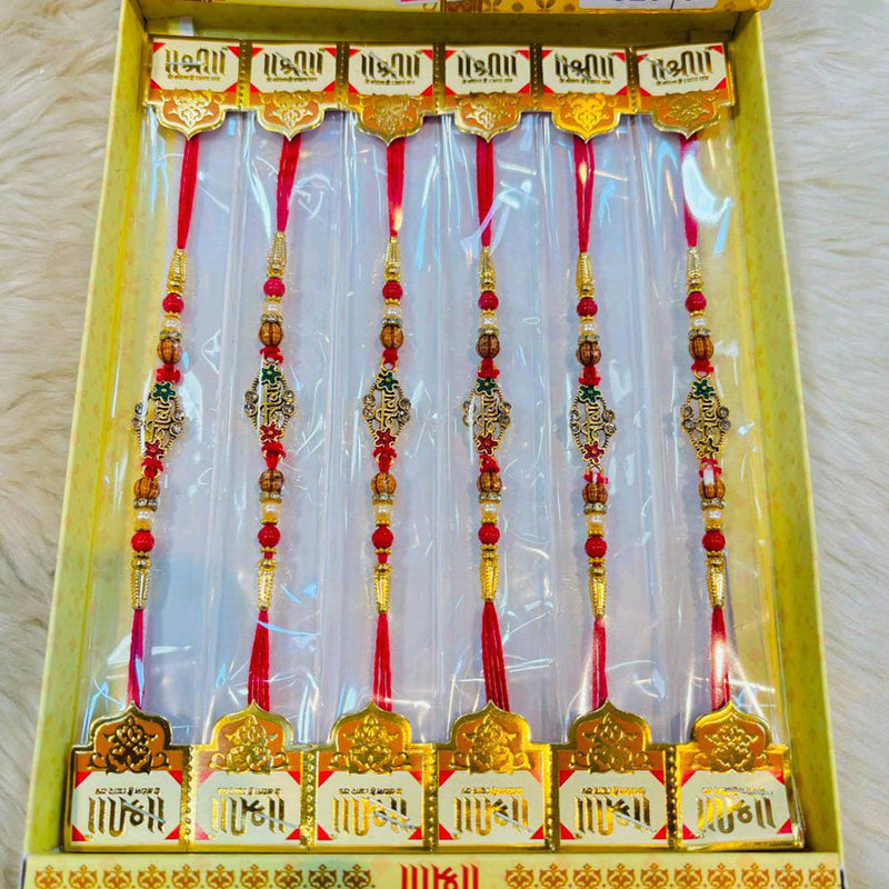 Pooja Bangles Rakhi Combo