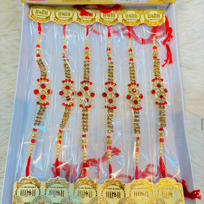 Pooja Bangles Rakhi Combo