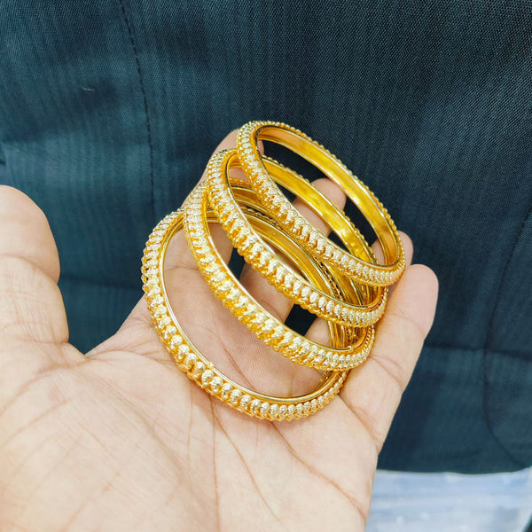 Pooja Bangles Gold Plated Bangles Set