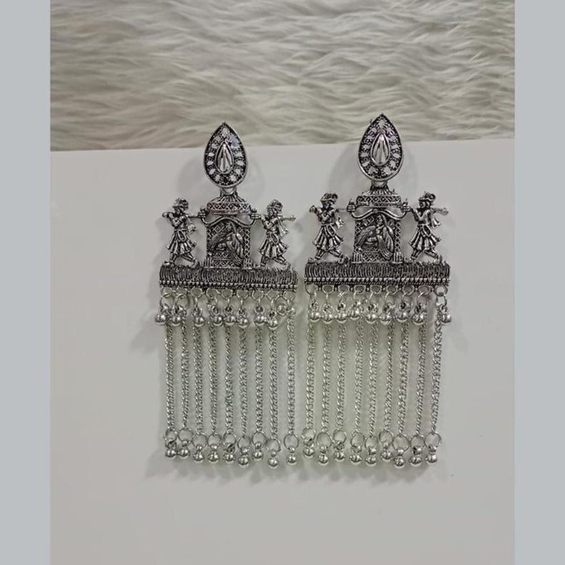 Pooja Bangles Oxidised Plated Doli barat Dangler Earrings