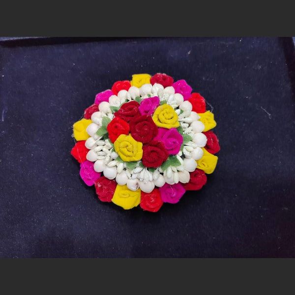 Pooja Bangles Floral Hair Brooch