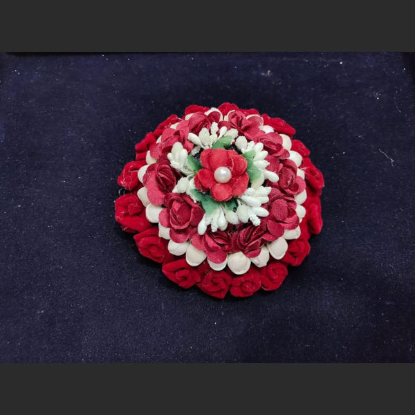 Pooja Bangles Floral Hair Brooch