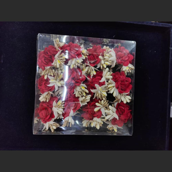 Pooja Bangles Floral Hair Brooch