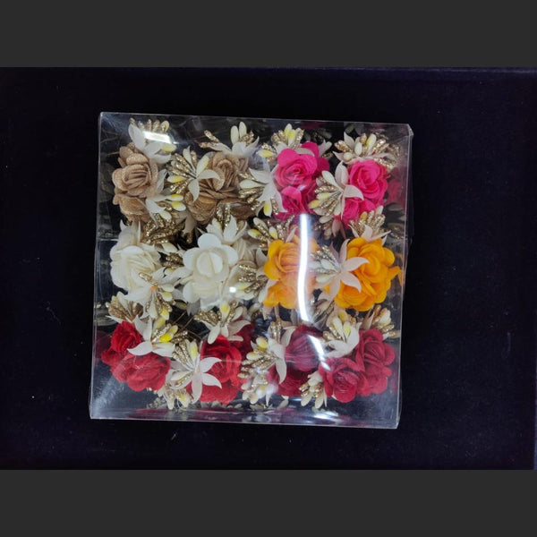 Pooja Bangles Floral Hair Brooch