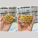 Pooja Bangles Pota Stone Pearls Bangles Set