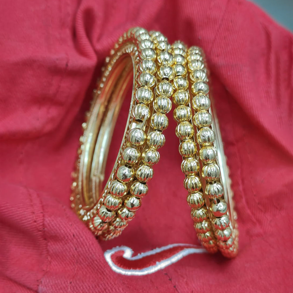 Pooja Bangles Gold Plated Bangles Set