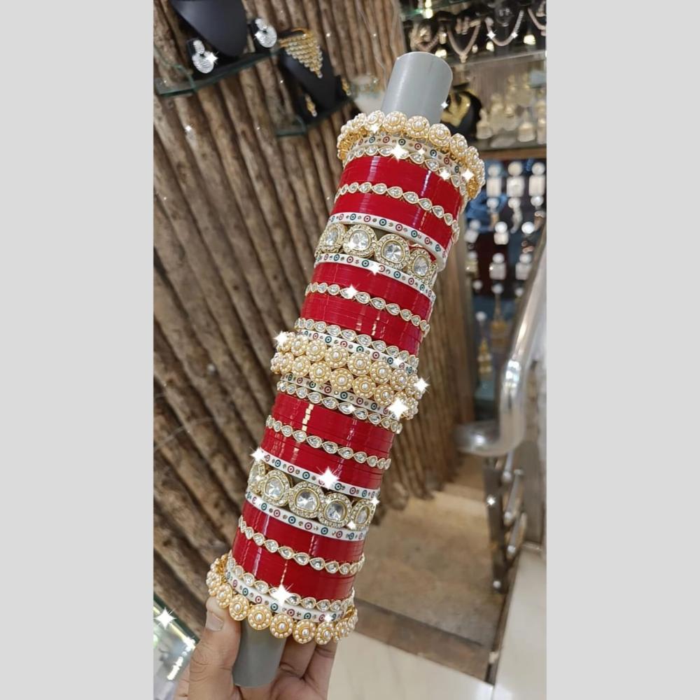 Pooja Bangles Acrylic Bridal Bangle Set