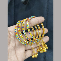 Pooja Bangles Desi Vibe Multicolor Bangles with Bells