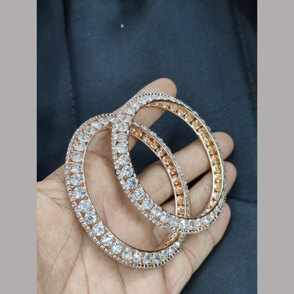 Pooja Bangles Austin Stone Festive and Party Wear Bangle Set