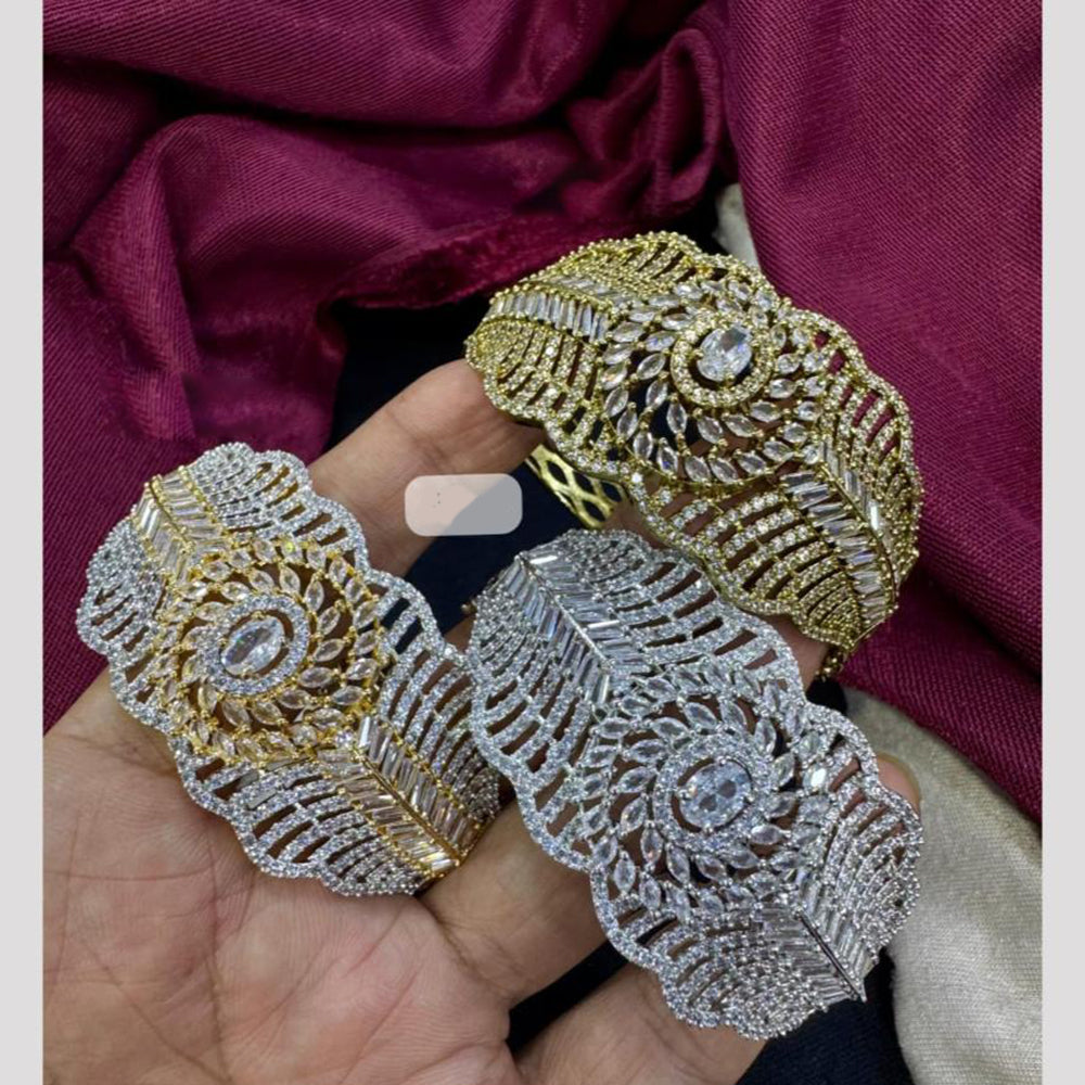 Pooja Bangles American Diamond Designer Bracelets