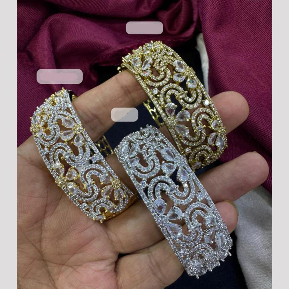 Pooja Bangles American Diamond Designer Bracelets