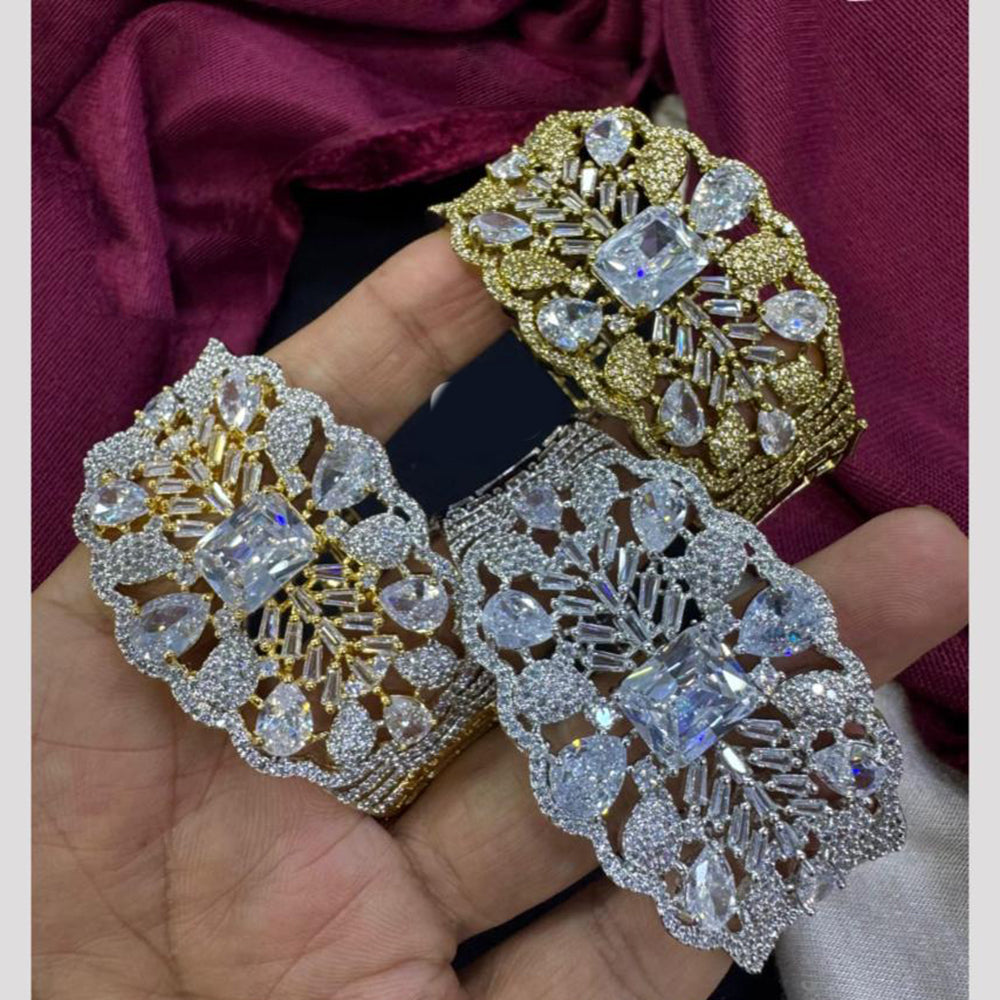 Pooja Bangles American Diamond Designer Bracelets
