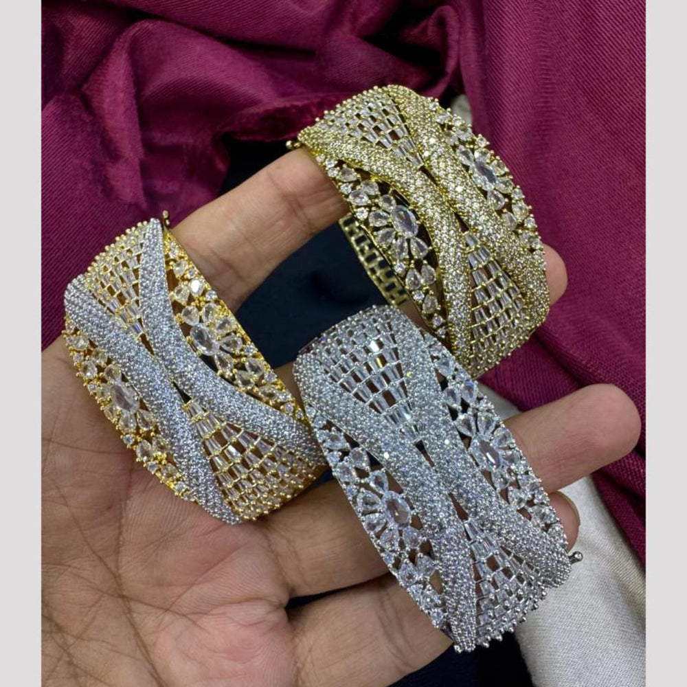 Pooja Bangles American Diamond Designer Bracelets