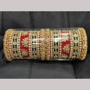Pooja Bangles Trendy Austrian Stone Acrylic Bangles Set