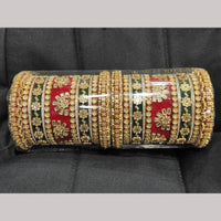 Pooja Bangles Trendy Austrian Stone Acrylic Bangles Set