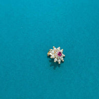 Pooja Bangles Ethnic Charm Pearl Nose Pin