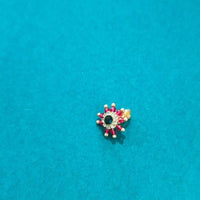 Pooja Bangles Ethnic Charm Pearl Nose Pin