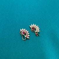 Pooja Bangles Ethnic Charm Pearl Nose Pin