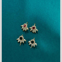 Pooja Bangles Ethnic Charm Pearl Nose Pin