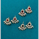 Pooja Bangles Ethnic Charm Pearl Nose Pin