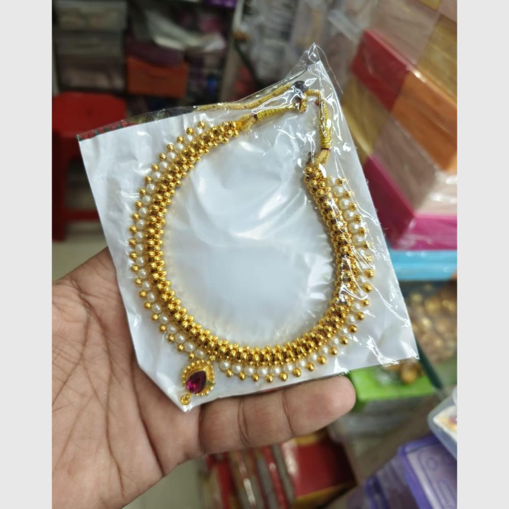 Pooja Bangles Designer Thushi Necklace Traditional Jewelry Collection