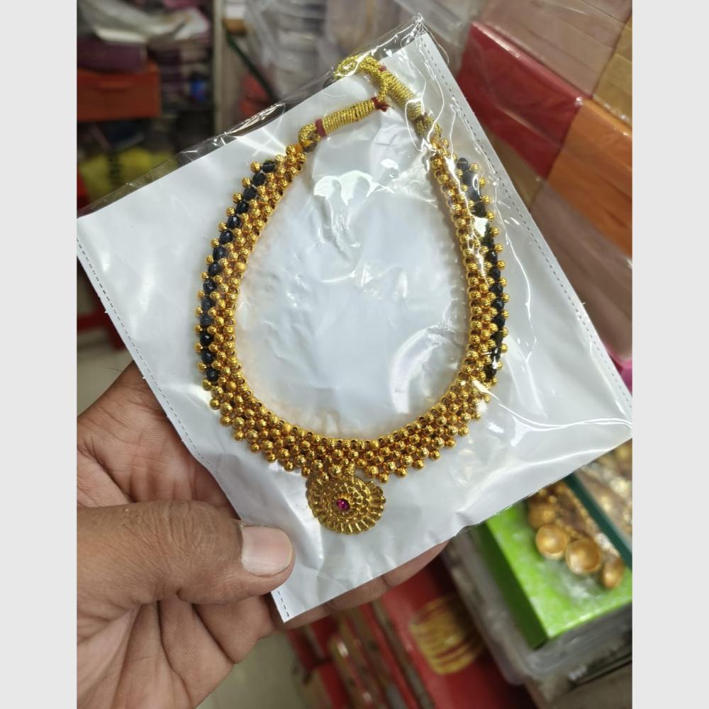 Elevate your traditional style with Pooja Bangles Thushi Necklace For Every Occassion