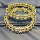 Pooja Bangles Graceful Traditions Kundan Stone Bangles Set