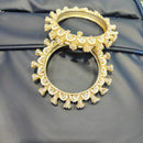 Pooja Bangles Shine Divine Kundan Stone And Pearl Bangles Set
