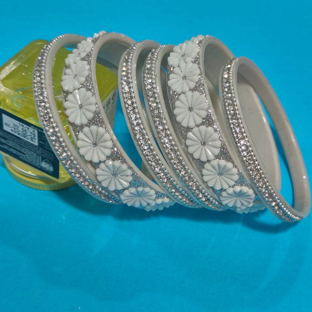 Pooja Bangles Designer Austrain Stone Bangles Set Perfect For Festive Wear