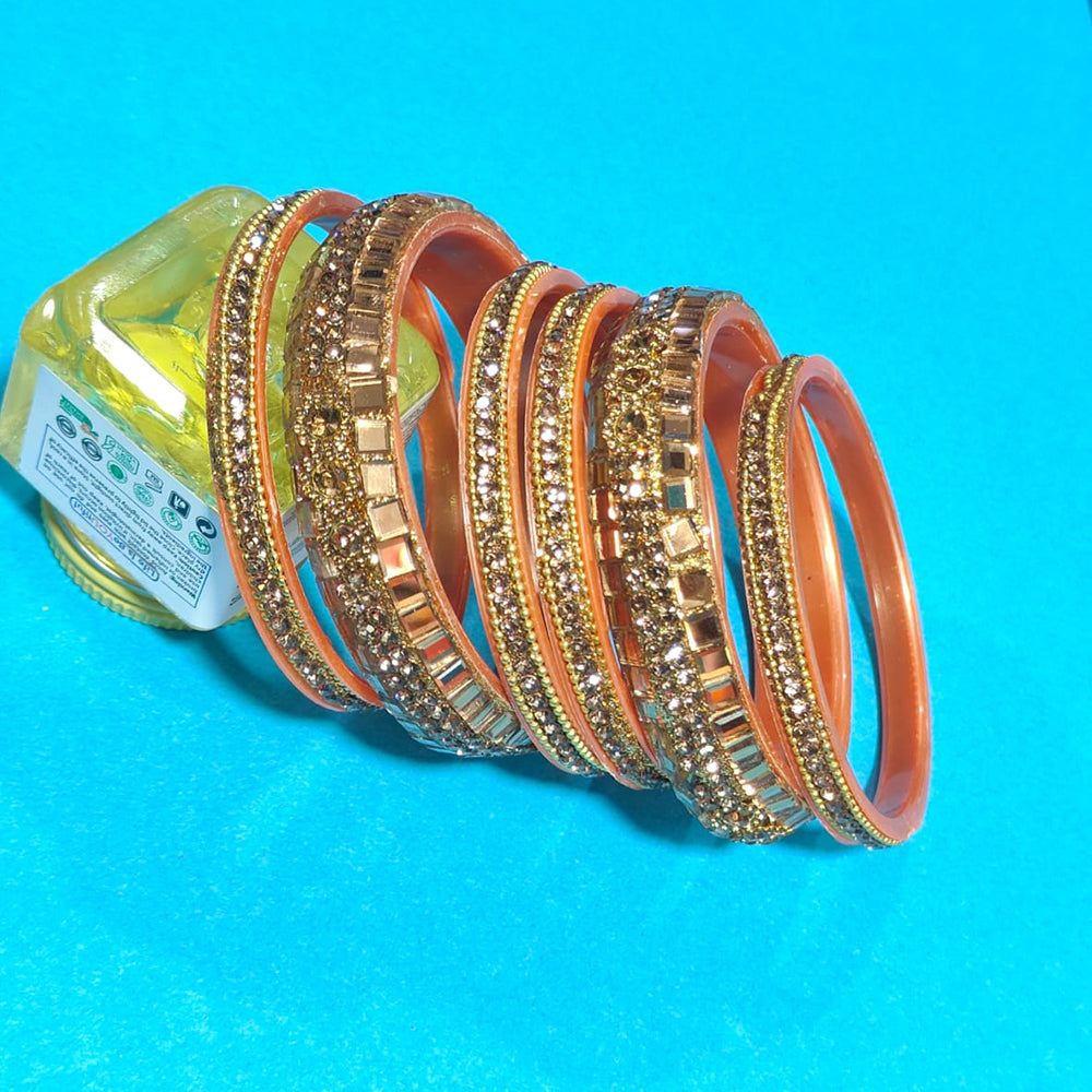 Pooja Bangles Designer Austrain Stone Bangles Set Perfect For Festive Wear